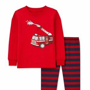 NWT Carter’s Toddler Boys Fire Truck Pajamas 2T  Red Firetruck 2PC Sleepwear Set